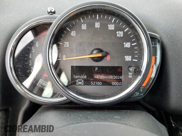2020 MINI Countryman Cooper S with VIN WMZYX1C04L3L94122, listed as a Copart auction lot 68373054 with 52,160 mi miles and Salvage Title. Bid and sale history available at carsss.com. Image 9.