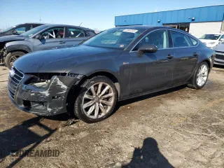 2013 Audi A7 Premium Plus z VIN WAUYGAFC3DN113081, wystawiony jako Copart lot #53844345 z przebiegiem 99 046 mil mil oraz Tytuł czysty. Historia ofert i sprzedaży dostępna na DreamBid. Obrazek 1.