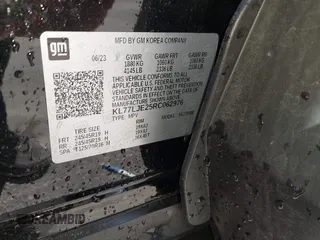 2024 Chevrolet Trax 2RS with VIN KL77LJE25RC062976, listed as a IAAI auction lot 42044505 with 21,306 mi miles and . Bid and sale history available at DreamBid. Image 9.