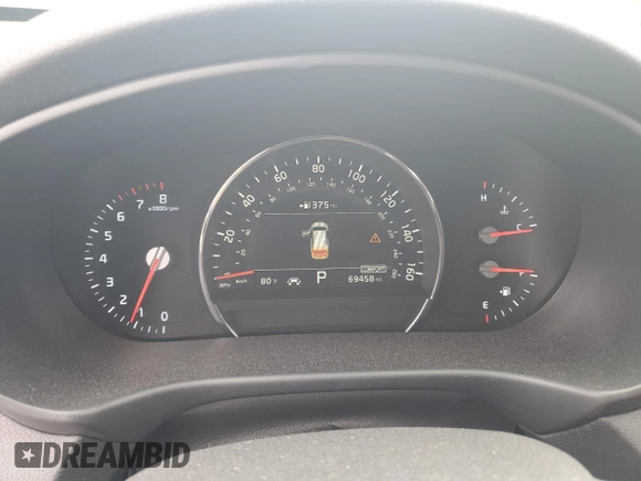 2020 Kia Sorento EX with VIN 5XYPH4A59LG673733, listed as a Copart auction lot 60308045 with 69,458 mi miles and Salvage title. Bid and sale history available at DreamBid. Image 9.