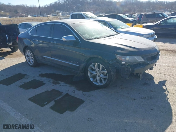 2014 Chevrolet Impala LTZ with VIN 2G1155S31E9105694, listed as a IAAI auction lot 41414595 with 128,828 mi miles. Bid and sale history available at carsss.com. Image 1.