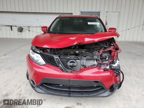 2017 Nissan Rogue SV with VIN JN1BJ1CP9HW014026, listed as a Copart auction lot 44653835 with 34,669 mi miles and Salvage title. Bid and sale history available at DreamBid. Image 5.