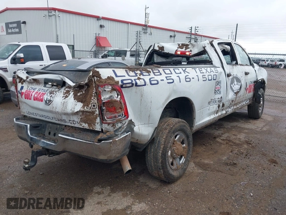 2024 Ram 2500 Tradesman with VIN 3C6UR5HJ4RG188121, listed as a IAAI auction lot 42189987 with 45,674 mi miles and . Bid and sale history available at DreamBid. Image 4.