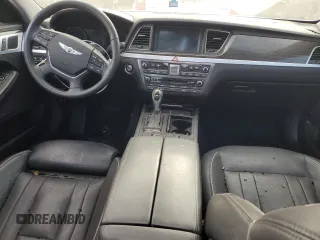 2015 Hyundai Genesis 3.8L with VIN KMHGN4JE4FU017012, listed as a Copart auction lot 48868425 with 110,981 mi miles and Salvage Title. Bid and sale history available at carsss.com. Image 8.