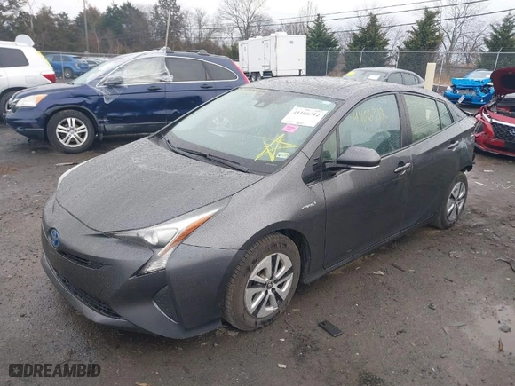 2016 Toyota Prius Four with VIN JTDKARFU3G3029327, listed as a IAAI auction lot 41166312 with 172,558 mi miles. Bid and sale history available at carsss.com. Image 2.