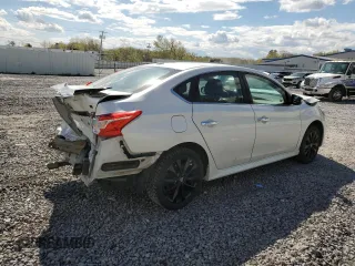 2018 Nissan Sentra SR with VIN 3N1AB7AP4JY236177, listed as a Copart auction lot 55606275 with 91,772 mi miles and Salvage Title. Bid and sale history available at DreamBid. Image 3.