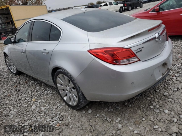 2011 Buick Regal CXL Turbo TO7 with VIN W04G15GV3B1063322, listed as a Copart auction lot 79329314 with 146,236 mi miles and Clean title. Bid and sale history available at DreamBid. Image 2.