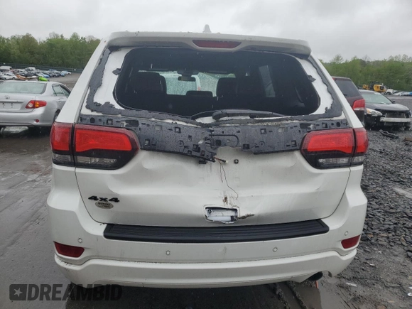2021 Jeep Grand Cherokee Laredo E with VIN 1C4RJFAG5MC881480, listed as a Copart auction lot 56189395 with 40,263 mi miles and Salvage title. Bid and sale history available at DreamBid. Image 6.