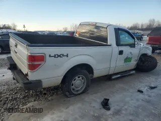 2010 Ford F-150 XL with VIN 1FTMF1EW3AFD75950, listed as a Copart auction lot 42587125 with 137,761 mi miles and Salvage Title. Bid and sale history available at DreamBid. Image 3.