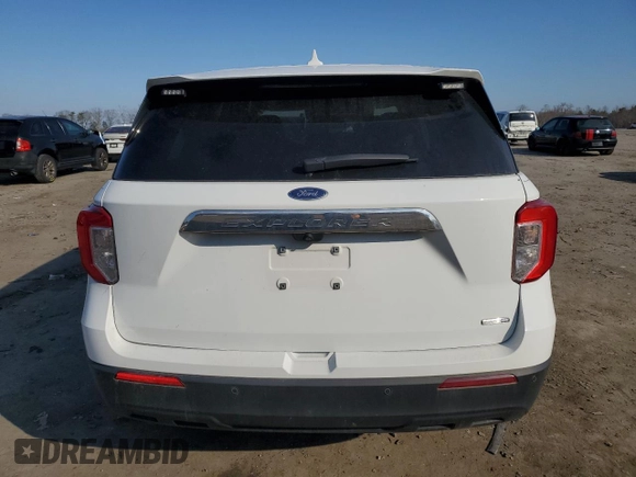 2020 Ford Explorer with VIN 1FMSK8BH9LGC66998, listed as a Copart auction lot 43738485 with 91,879 mi miles and Clean Title. Bid and sale history available at carsss.com. Image 6.