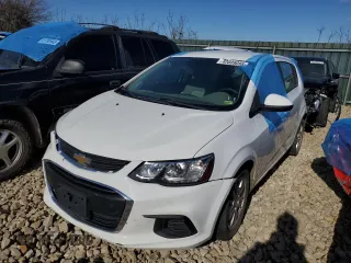 2020 Chevrolet Sonic LT with VIN 1G1JG6SB8L4116988, listed as a Copart auction lot 56919895 with 50,086 mi miles and Clean title. Bid and sale history available at DreamBid. Image 1.