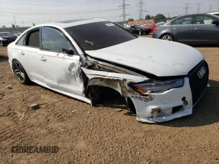 2017 Audi A6 Competition Prestige with VIN WAUF3AFC1HN024814, listed as a Copart auction lot 64968023 with 76,990 mi miles. Bid and sale history available at carsss.com. Image 4.