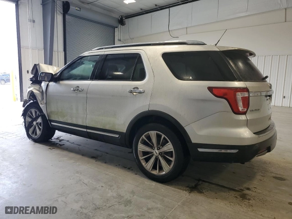 2018 Ford Explorer Limited with VIN 1FM5K7F88JGA69853, listed as a Copart auction lot 51340185 with 49,057 mi miles and Clean Title. Bid and sale history available at carsss.com. Image 2.