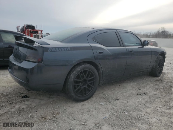 2007 Dodge Charger with VIN 2B3KA43G57H826095, listed as a Copart auction lot 47749135 with 0 mi miles and Salvage Title. Bid and sale history available at carsss.com. Image 3.