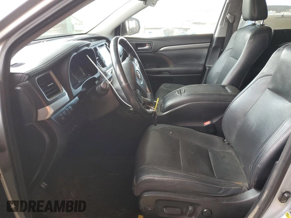 2017 Toyota Highlander Hybrid Limited with VIN 5TDDGRFH5HS024091, listed as a Copart auction lot 50240225 with 97,409 mi miles and Salvage title. Bid and sale history available at DreamBid. Image 7.