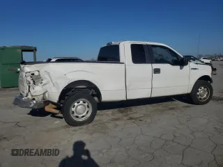 2014 Ford F-150 XL with VIN 1FTFX1CFXEKD76101, listed as a Copart auction lot 49632065 with 296,980 mi miles and Salvage Title. Bid and sale history available at carsss.com. Image 3.