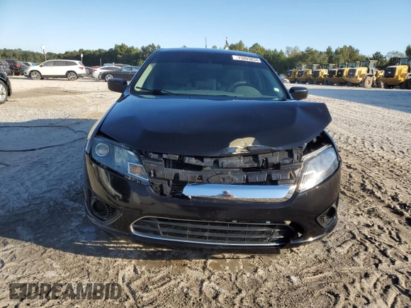 2012 Ford Fusion S with VIN 3FAHP0GA7CR380400, listed as a Copart auction lot 75003834 with 114,217 mi miles and Salvage Title. Bid and sale history available at carsss.com. Image 5.