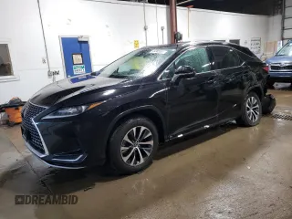 2020 Lexus RX with VIN 2T2HZMDAXLC221176, listed as a Copart auction lot 49385595 with 55,806 mi miles and Salvage Title. Bid and sale history available at carsss.com. Image 1.