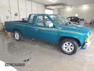 1997 Nissan Frontier XE with VIN 1N6SD16SXVC346717, listed as a Copart auction lot 55442215 with 112,343 mi miles and Salvage title. Bid and sale history available at DreamBid. Image 4.