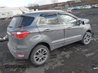 2019 Ford EcoSport Titanium with VIN MAJ6S3KL4KC283605, listed as a IAAI auction lot 41599984 with 36,844 mi miles and . Bid and sale history available at DreamBid. Image 4.