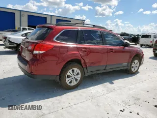 2011 Subaru Outback 2.5i with VIN 4S4BRCAC7B3326920, listed as a Copart auction lot 62001925 with 205,793 mi miles and Salvage title. Bid and sale history available at DreamBid. Image 3.