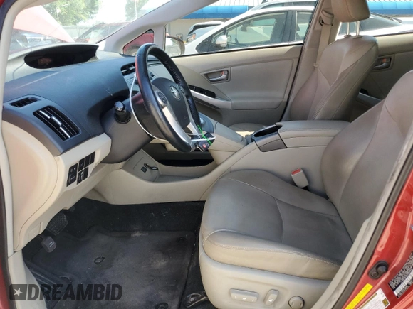 2014 Toyota Prius Four with VIN JTDKN3DU5E0366844, listed as a Copart auction lot 56581965 with 163,295 mi miles and Salvage title. Bid and sale history available at DreamBid. Image 7.