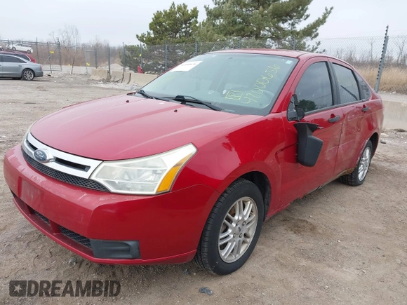 2009 Ford Focus SE with VIN 1FAHP35N89W246797, listed as a IAAI auction lot 42000656 with 150,646 mi miles. Bid and sale history available at carsss.com. Image 6.