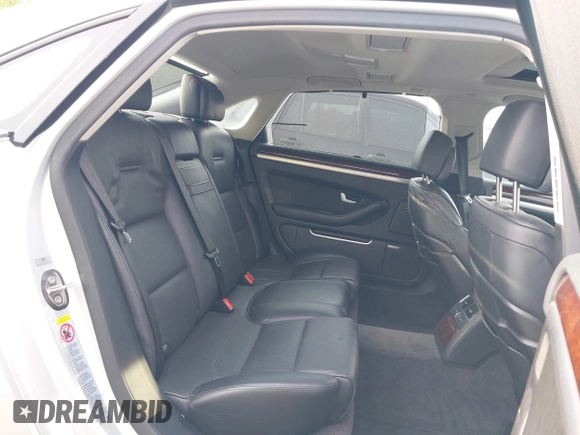 2008 Audi A8 L 4.2L with VIN WAUMV94E68N002117, listed as a IAAI auction lot 41992209 with 113,951 mi miles. Bid and sale history available at carsss.com. Image 8.