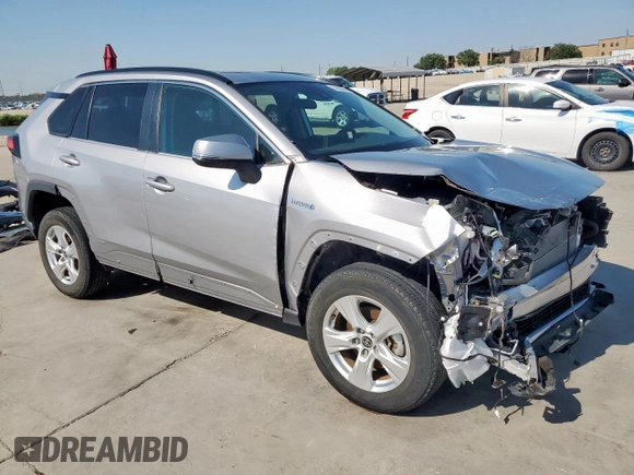2021 Toyota RAV4 Hybrid XLE with VIN 4T3RWRFV0MU036978, listed as a Copart auction lot 52803505 with 21,085 mi miles and Salvage Title. Bid and sale history available at carsss.com. Image 4.