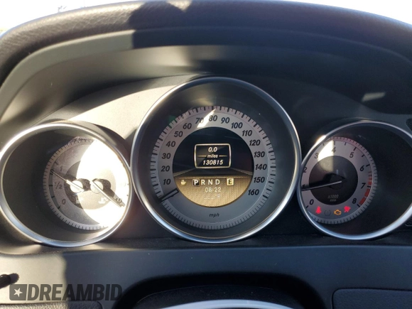 2012 Mercedes-Benz C 350 Sport with VIN WDDGF5HB3CR197400, listed as a Copart auction lot 77010364 with 130,815 mi miles and Salvage Title. Bid and sale history available at DreamBid. Image 9.
