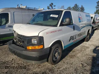 2017 Chevrolet Express Cargo Van with VIN 1GCZGHFF4H1105725, listed as a Copart auction lot 78534253 with 194,349 mi miles and Salvage Title. Bid and sale history available at carsss.com. Image 1.