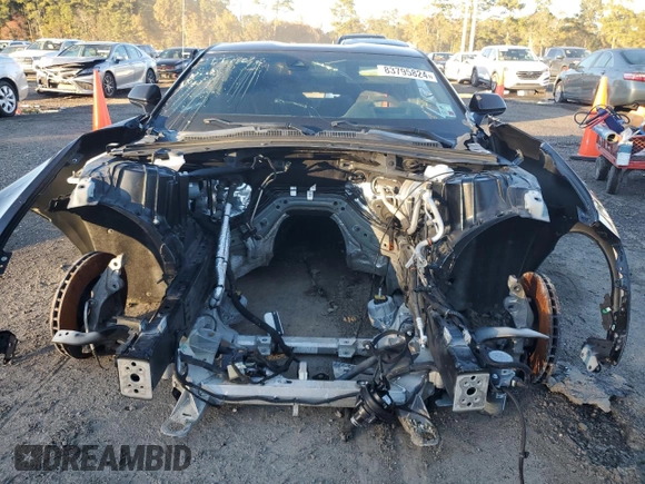 2021 Chevrolet Camaro ZL1 with VIN 1G1FK1R62M0107163, listed as a Copart auction lot 83795824 with 0 mi miles and Salvage Title. Bid and sale history available at carsss.com. Image 5.