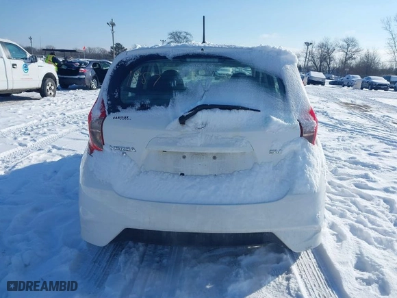 2018 Nissan Versa Note S with VIN 3N1CE2CP6JL355779, listed as a IAAI auction lot 41571887 with 106,337 mi miles. Bid and sale history available at carsss.com. Image 17.