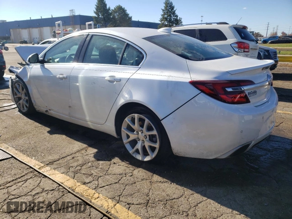 2016 Buick Regal GS with VIN 2G4GV5GX0G9109652, listed as a Copart auction lot 77699124 with 129,264 mi miles and Clean Title. Bid and sale history available at DreamBid. Image 2.