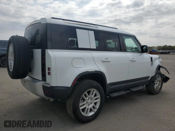 2025 Land Rover Defender S z VIN SALEJ7EX0S2362914, wystawiony jako Copart lot #53817645 z przebiegiem 3 906 mil mil oraz Szkoda całkowita • Salvage title. Historia ofert i sprzedaży dostępna na DreamBid. Obrazek 3.
