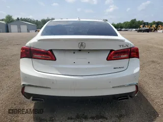 2018 Acura TLX Advance with VIN 19UUB3F79JA800276, listed as a Copart auction lot 61400645 with Not provided miles and Clean title. Bid and sale history available at DreamBid. Image 6.