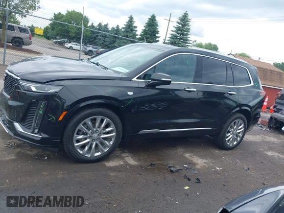 2022 Cadillac XT6 Premium Luxury with VIN 1GYKPDRS6NZ156380, listed as a IAAI auction lot 42542067 with 42,563 mi miles and . Bid and sale history available at DreamBid. Image 14.