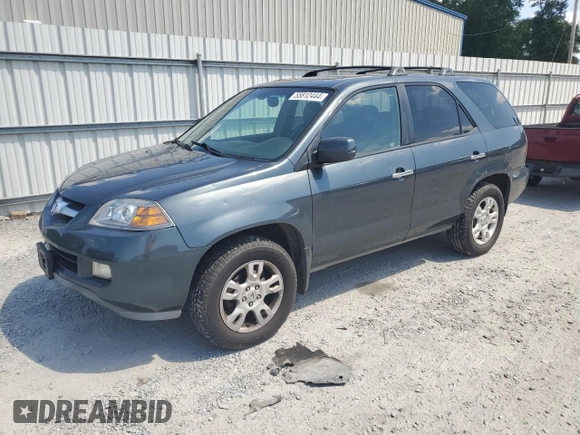 2005 Acura MDX Touring with VIN 2HNYD18825H553284, listed as a Copart auction lot 55812444 with 240,151 mi miles and Salvage Title. Bid and sale history available at carsss.com. Image 1.
