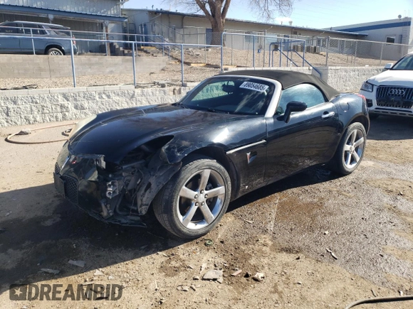 2009 Pontiac Solstice GXP z VIN 1G2MT35X19Y105245, wystawiony jako Copart lot #89054685 z przebiegiem 141 283 mil mil oraz Szkoda całkowita • Salvage title. Historia ofert i sprzedaży dostępna na DreamBid. Obrazek 1.