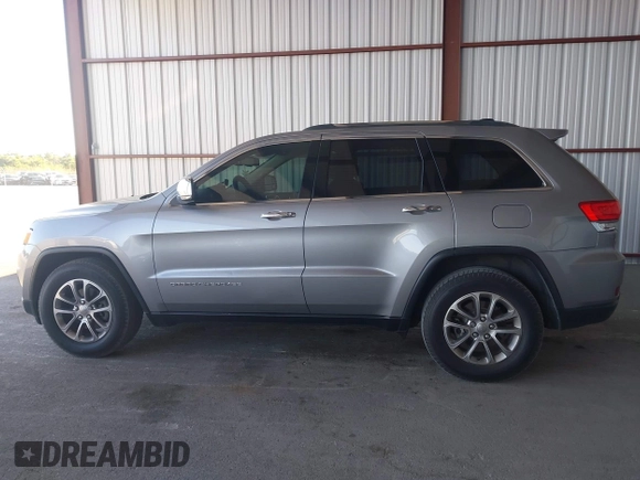 2015 Jeep Grand Cherokee Limited with VIN 1C4RJEBG1FC232321, listed as a IAAI auction lot 42029909 with 107,250 mi miles. Bid and sale history available at carsss.com. Image 14.