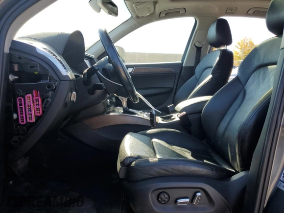 2013 Audi Q5 with VIN WA1C8BFPXDA022992, listed as a Copart auction lot 77080484 with 116,451 mi miles and Salvage title. Bid and sale history available at DreamBid. Image 7.