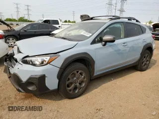 2023 Subaru Crosstrek Special Sports with VIN JF2GTHSC5PH245935, listed as a Copart auction lot 58903585 with 32,786 mi miles and Salvage title. Bid and sale history available at DreamBid. Image 1.