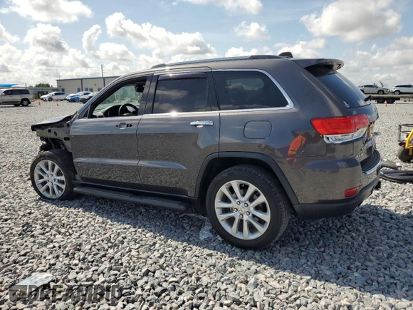2017 Jeep Grand Cherokee Limited 75th Anniversary with VIN 1C4RJFBT0HC781742, listed as a Copart auction lot 55928265 with 122,277 mi miles and Salvage title. Bid and sale history available at DreamBid. Image 2.