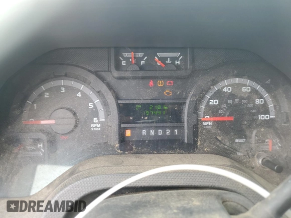 2012 Ford Econoline Cargo Commercial with VIN 1FTNE1EWXCDB39639, listed as a Copart auction lot 61126245 with 197,441 mi miles and Clean title. Bid and sale history available at DreamBid. Image 9.
