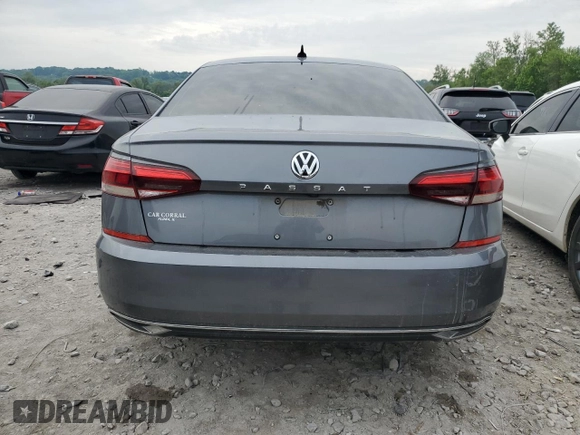 2020 Volkswagen Passat SE with VIN 1VWSA7A35LC014256, listed as a Copart auction lot 57496745 with 113,531 mi miles and Salvage title. Bid and sale history available at DreamBid. Image 6.
