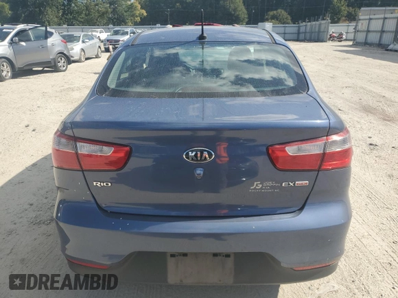 2017 Kia Rio EX with VIN KNADN4A32H6059057, listed as a Copart auction lot 75962974 with 54,144 mi miles and Salvage Title. Bid and sale history available at carsss.com. Image 6.