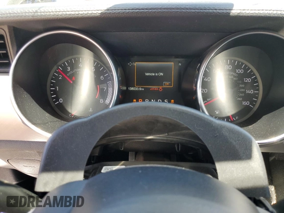 2018 Ford Mustang EcoBoost Premium with VIN 1FATP8UHXJ5155575, listed as a Copart auction lot 57527085 with 138,033 mi miles and Salvage title. Bid and sale history available at DreamBid. Image 9.