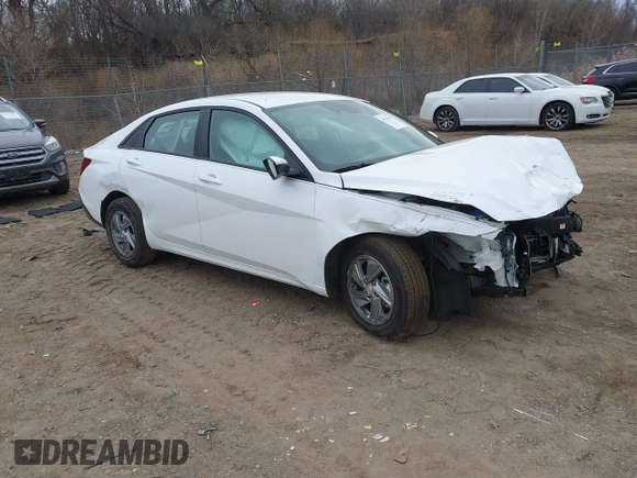 2024 Hyundai Elantra SE with VIN KMHLL4DG2RU786744, listed as a IAAI auction lot 41510735 with 8,221 mi miles and . Bid and sale history available at DreamBid. Image 1.