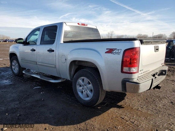 2012 GMC Sierra 1500 SLE with VIN 3GTP2VE70CG180057, listed as a Copart auction lot 46875355 with 185,090 mi miles and Salvage Title. Bid and sale history available at carsss.com. Image 2.