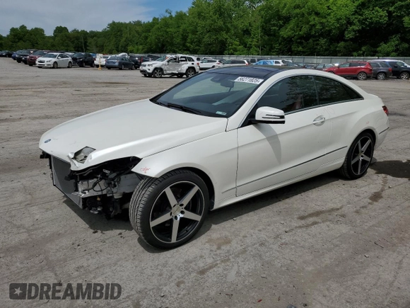 2015 Mercedes-Benz E 400 with VIN WDDKJ6HB9FF299949, listed as a Copart auction lot 56271825 with 54,446 mi miles and Salvage title. Bid and sale history available at DreamBid. Image 1.